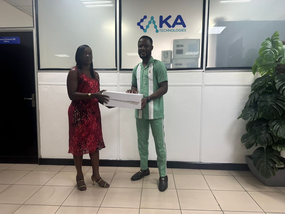 *NUGS RECEIVES ELECTRONIC GADGETS FROM KA Technologies AS PART OF THE 57TH NUGS ADMINISTRATION’s PLAN  TO ENHANCE ADMINISTRATIVE WORKS DIGITALLY*

#57thNUGSADMINISTRATION
#NyameNeHene