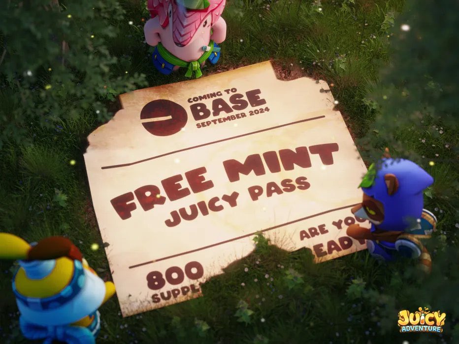 haloETH's tweet image. Get ready for @juicy_adventure , a fast-paced mobile third-person shooter &amp;amp; the 2nd flagship game in the GRAM Ecosystem! 

🌟 Play-to-Earn, upgrade characters, and earn $JELLY, interchangeable with $GRAM. 

Powered by Grampus &amp;amp; published by Iskra, backed by giants like Animoca &amp;amp;…