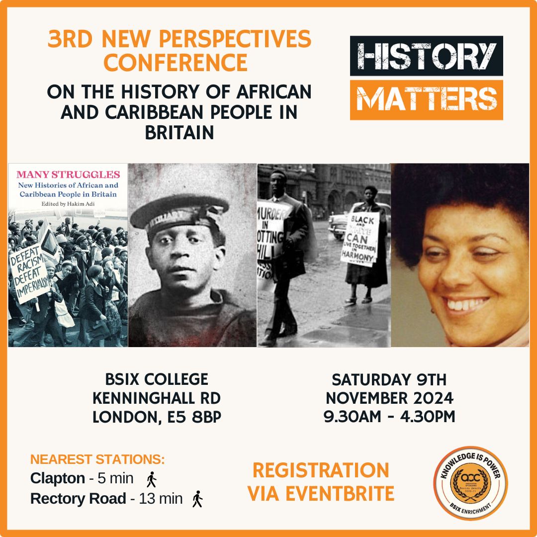 History Matters Journal (@journal_matters) on Twitter photo Book Now: HM Journalâs 3rdNew Perspectives Conference. 9/11/2024. 9.30AM-4.30PM.
eventbrite.co.uk/e/3rd-new-persâŚ. <a href="/hakimadi1/">Hakim Adi</a> <a href="/amelimetre/">A to the S</a> <a href="/Claudia_writes/">Claudia</a> <a href="/alejataddesse/">Aleja ááá</a> <a href="/tionneparris/">Tionne</a> <a href="/kabaessence/">danny thompson</a> Book Now: HM Journalâs 3rdNew Perspectives Conference. 9/11/2024. 9.30AM-4.30PM.
eventbrite.co.uk/e/3rd-new-persâŚ. <a href="/hakimadi1/">Hakim Adi</a> <a href="/amelimetre/">A to the S</a> <a href="/Claudia_writes/">Claudia</a> <a href="/alejataddesse/">Aleja ááá</a> <a href="/tionneparris/">Tionne</a> <a href="/kabaessence/">danny thompson</a>