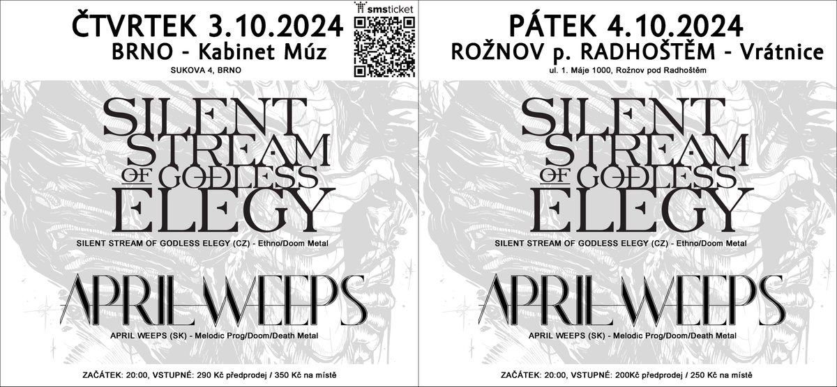 theSSOGE's tweet photo. Brno (cz) on Thursday, Rožnov p.R. (cz) on Friday! Looking forward!

tickets:
https://t.co/mgG4NKSTh6

https://t.co/eabvub3AHr https://t.co/2sWnWFhvt3
