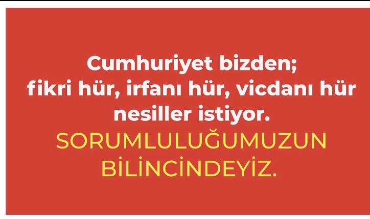 #BuÖMKyıKabulEtmiyoruz