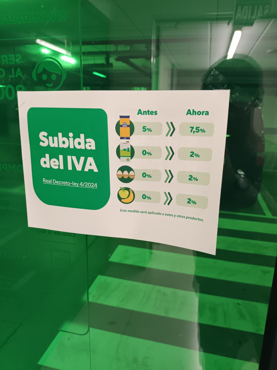 A mí me parece perfecto que Mercadona le recuerde a la gente que el gobierno de Sánchez le ha subido el IVA a productos básicos, que sigan ladrando.