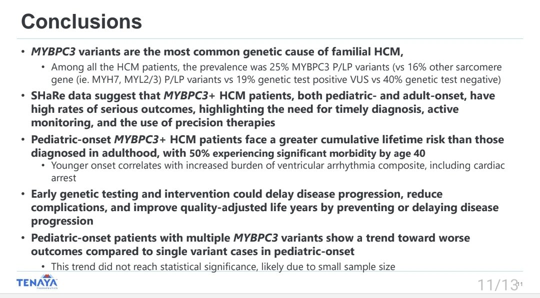 MasriAhmadMD's tweet image. Important data on #MYBPC3 HCM from the SHaRe Registry were presented at the @hcmsociety Scientific Sessions

#CardioTwitter
