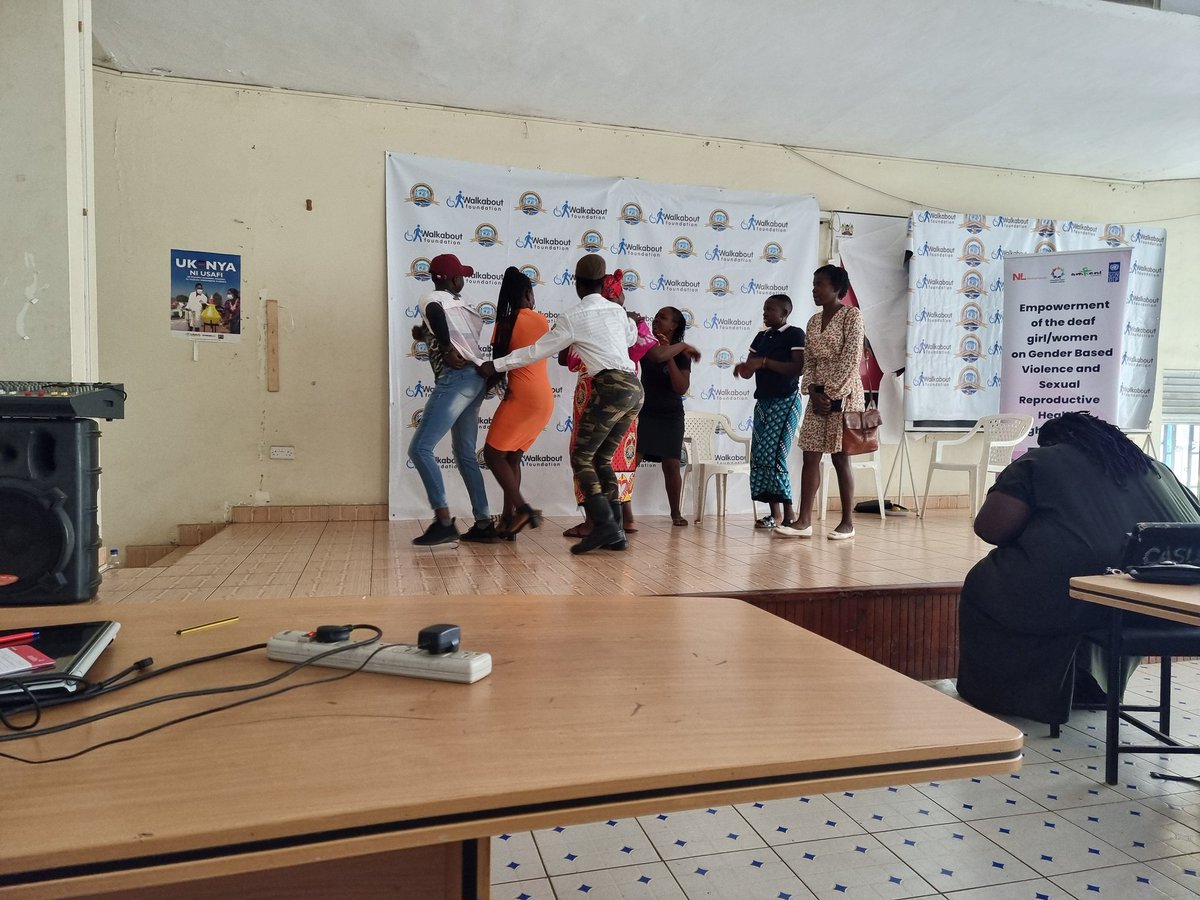 With support from the Embassy of Netherlands, UNDP is empowering those left behind. Chanuka Deaf Women Group presents a skit on GBV and SRHR to create awareness and enhance access to justice to the marginalized.