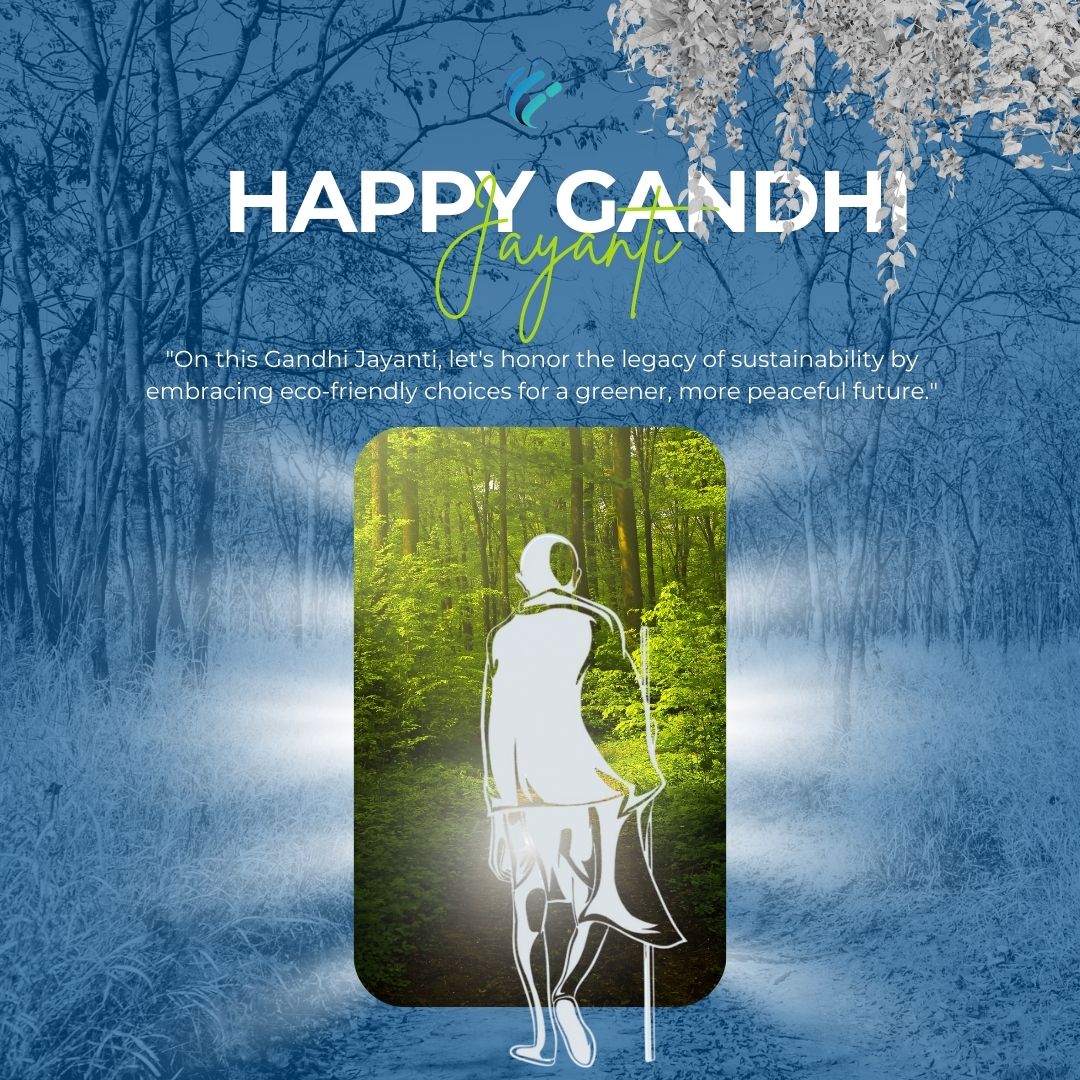 ScorrLtd's tweet photo. Honoring the Father of the Nation with a commitment to sustainability 🌿✨ This Gandhi Jayanti, let's embrace eco-friendly choices that create a cleaner, greener future for all. #GandhiJayanti #SCORRLtd #SustainableLiving #EcoChoiceHub #TheMossyPath #socialsustainabilitiy https://t.co/hqKuNJHJ4p