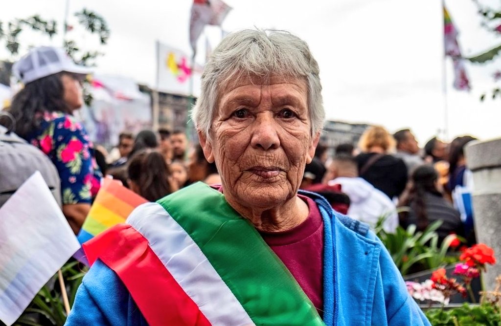 ¡Llegamos Todas! 💜💜💜

#ClaudiaPrimeraPresidenta 
#ClaudiaPresidentaDeMexico 
📍Zócalo