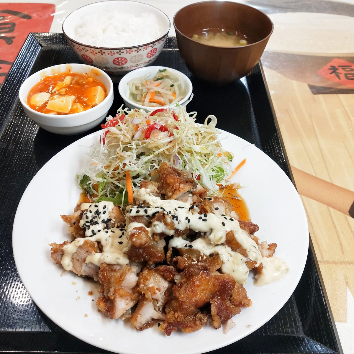 ibarakimax's tweet photo. 本日は町中華のチキン南蛮👍
#広島県広島市
#餃子酒家金澤
#日替わり定食
#チキン南蛮
ご馳走さま🙏 https://t.co/GzZ9DIUmQ5