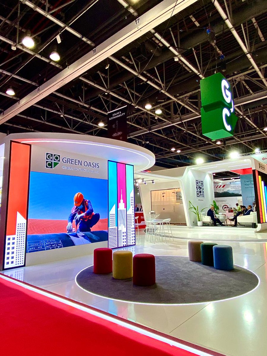 GOC_UAE's tweet photo. Day 1. The official launch of WETEX 2024, the biggest exhibition in the region focused on sustainability and clean energy technology!

Green Oasis Contracting (the exclusive Titanium sponsor of WETEX 2024) from October 1-3! . Find us in Hall SHK SAEED 1, Booth TSP4. https://t.co/EBad1x0cc1