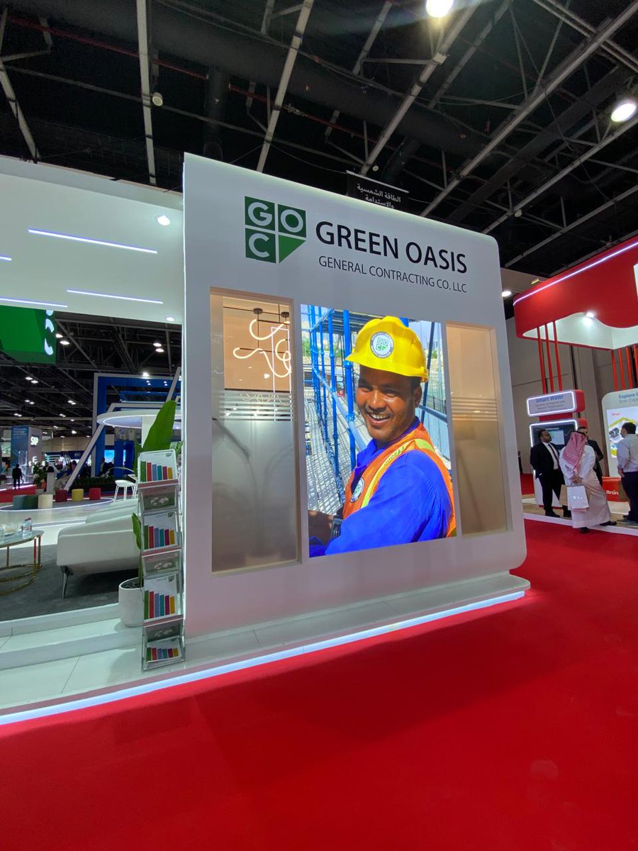 GOC_UAE's tweet photo. Day 1. The official launch of WETEX 2024, the biggest exhibition in the region focused on sustainability and clean energy technology!

Green Oasis Contracting (the exclusive Titanium sponsor of WETEX 2024) from October 1-3! . Find us in Hall SHK SAEED 1, Booth TSP4. https://t.co/EBad1x0cc1