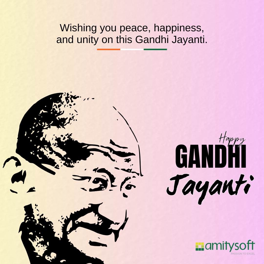 AmitysoftTechno's tweet photo. #HappyGandhiJayanti  #amitysoft https://t.co/vIwvnUyfsD
