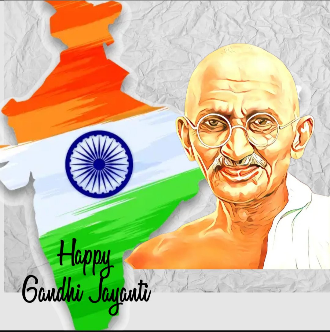 "Live as if you were to die tomorrow. Learn as if you were to live forever."- Mahatma Gandhi Ji. As we commemorate 155th birth anniversary of our Father of the Nation, let's honour his significant contributions to the struggle for independence and his philosophies on life.
HBD!