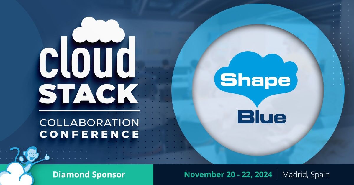 shapeblue's tweet image. 7 weeks until #CSCollab2024! ShapeBlue is proud to be supporting the largest annual CloudStack event as a diamond sponsor. 

The team is looking forward to meeting the community for the first time as a collective for the first time since #CSCollab2023.

bit.ly/3KhYS7p