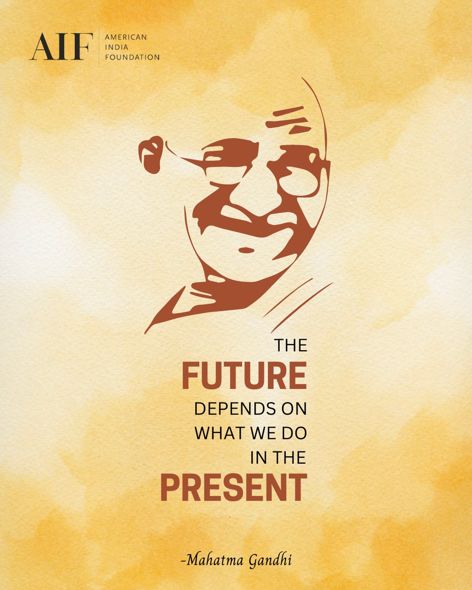 AIFoundation's tweet image. On the 155th Gandhi Jayanti, AIFT takes inspiration from Mahatma Gandhi’s belief in #Sarvodaya—the upliftment of all—by focusing on empowering India’s most #marginalized communities.

#GandhiJayanti #EmpowerTheFuture  #MahatmaGandhi #NonViolence