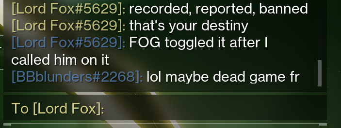 Judge, Jury, and Executioner. It's over for me