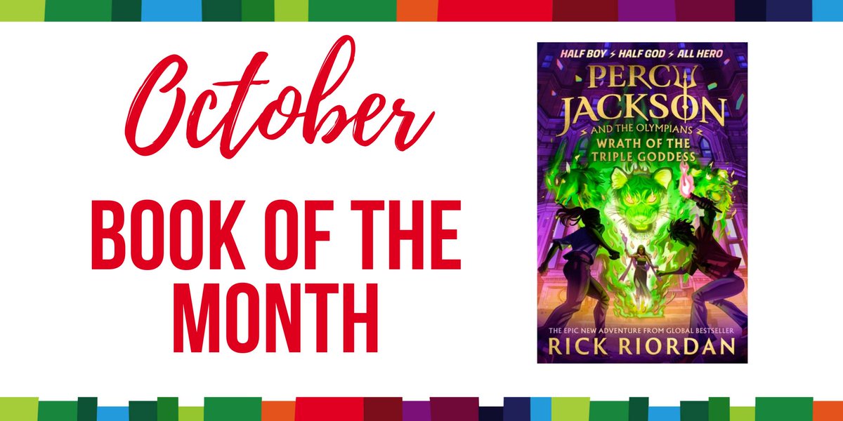 🚨 WIN our Book of the Month, Percy Jackson and the Olympians: Wrath of the Triple Goddess by <a href="/rickriordan/">Rick Riordan</a> 🚨

Join Percy on an epic quest to face the goddess Hecate in this action-packed adventure filled with Greek mythology, friendship and fun

To enter: RT, FLW &amp; tell us which