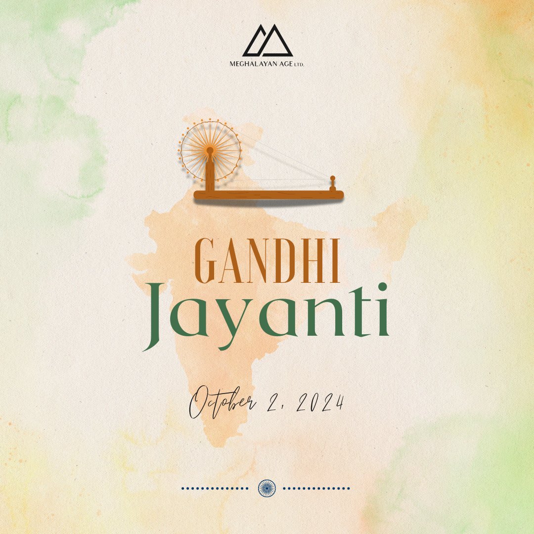 On this auspicious day, let us remember and honor the sacrifices that our Great Visionary Leader Mahatma Gandi has made for our nation, as his teachings continue to inspire generations with the values of peace, nonviolence, and truth.