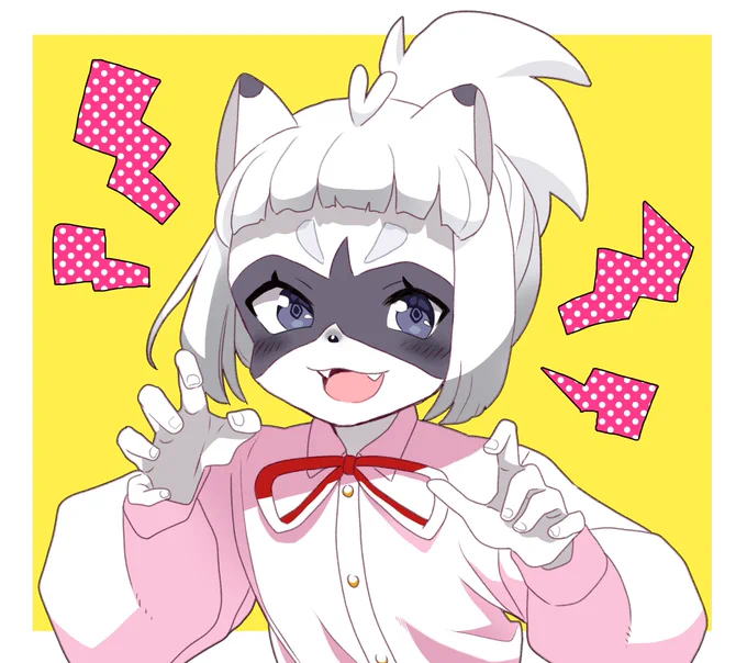 ファンティアに投稿しました!「Cms for @/artofnessa」  #ケモ #デバッカーズ今日の #コミッション #イラスト ～!ケモっこちゃんを描かせていただきました(*'∪`*)おそらく今回はじめてケモちゃんを描いたと思うのですが、とても可愛かったので個人的にも描きたいです。 
