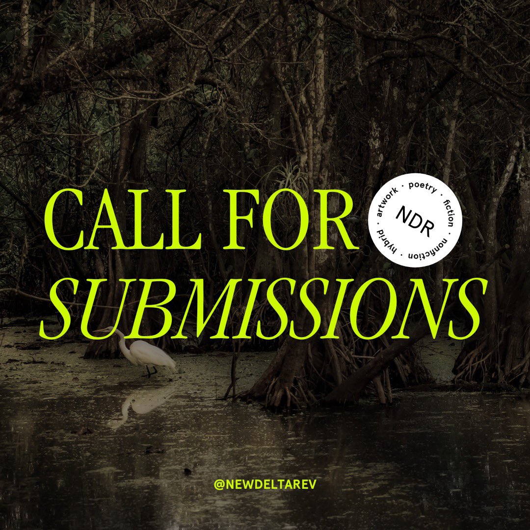 It’s GO time! We’re back open for submissions in all genres: fiction, poetry, nonfiction, hybrid, and artwork! 🌟 Fiction and poetry will be capped at 250 submissions. We’re also offering 50 free submissions for writers of color in each genre!

Link to our page below✨