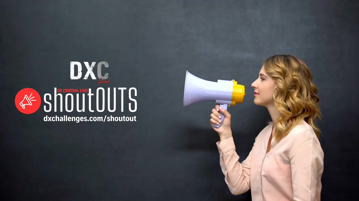 DXCentral's tweet photo. Share what you have been hearing since last Friday!  Get in your shoutouts at https://t.co/PX6LMQY0uI.  We will read them out on Friday night's DX Central Live! and blow the horn of victory in your honor!  Let's celebrate together! https://t.co/ALh7iPwJC6