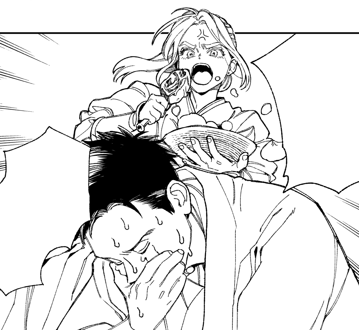 ペン入れ← →したがき
#ララの結婚 
