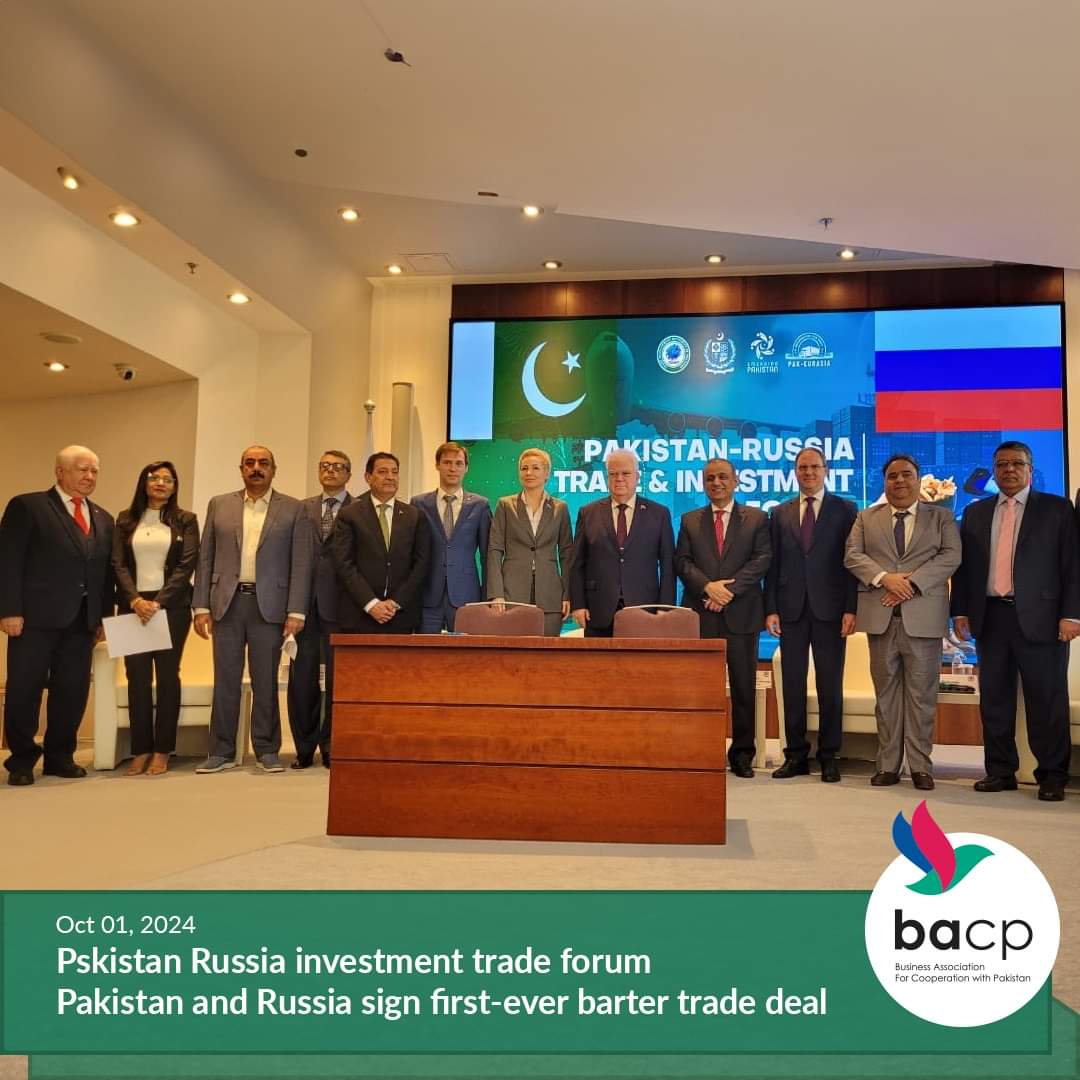 bacp_ru's tweet photo. 01.10.2024:Moscow- Pakistan Russia investment trade forum. 

Pakistan and Russia sign first-ever barter trade deal https://t.co/3eZYsIisWW