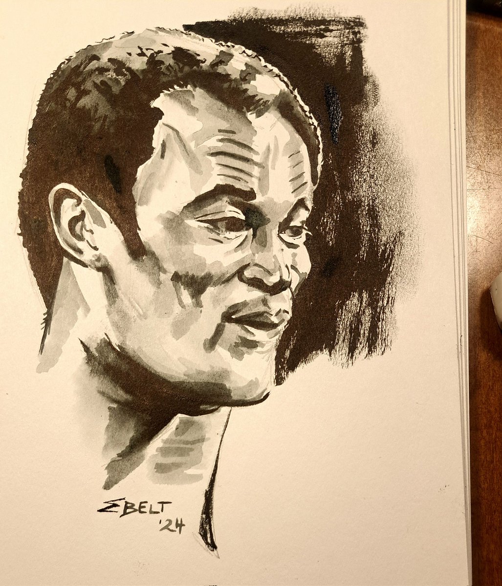 ryanjebelt's tweet photo. Sadly kicking off #inktober2024 with a farewell salute to one of entertainment's greatest dads...

RIP John Amos! https://t.co/Ol0C05hXrp