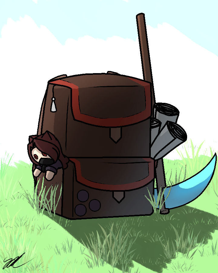 KittenTheFool's tweet photo. Day 1: Backpack
I like my little backpack.
#inktober2024 #Inktober https://t.co/yIitIRbRw2