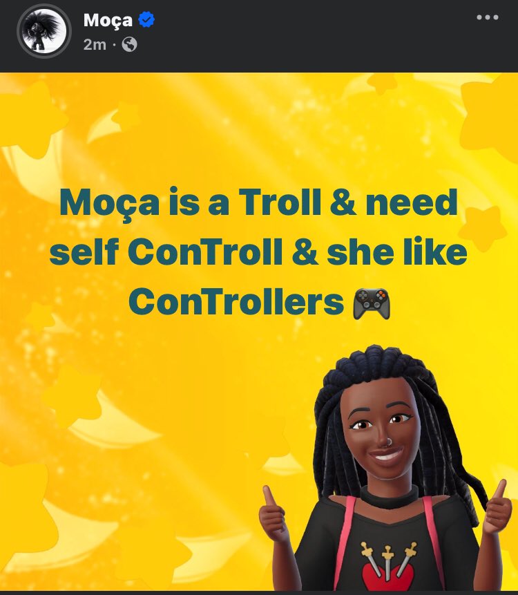 DeusaDoAlto's tweet photo. #Trolls be like https://t.co/2D4kIV1vYL