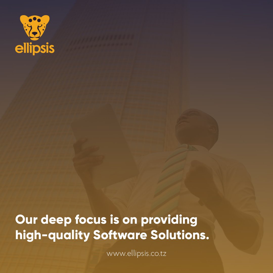 🚀 Elevate your business with high-quality software solutions. Our focus is on providing impactful, reliable technology to help your business thrive. 🌐💡 #SoftwareSolutions #TechExcellence #Ellipsis #BusinessGrowth