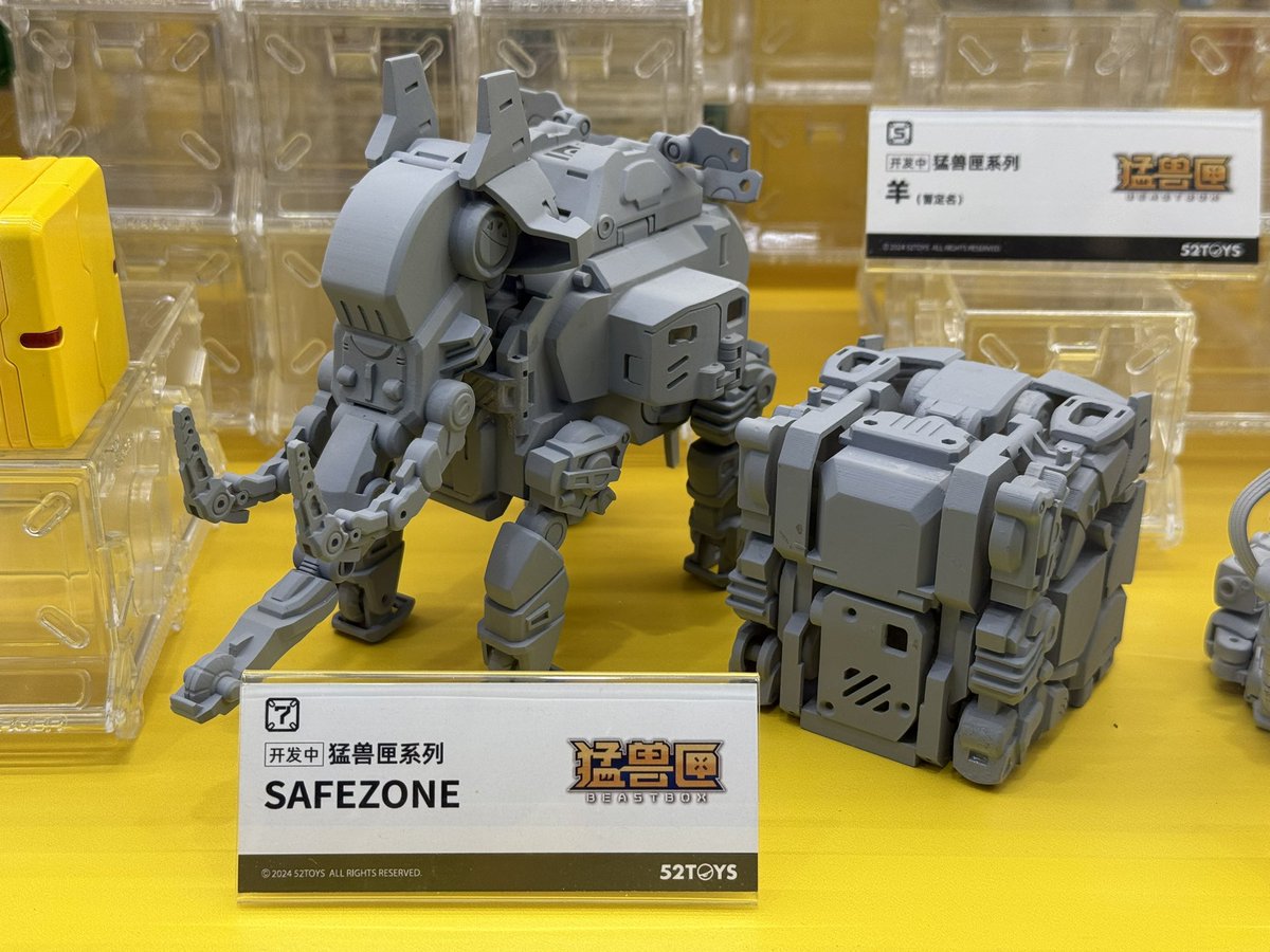 のびー枠 1/72 D1 Beastbox 7cm Safezone @52ToysBeastBox #52toys #beastbox #ビースト
