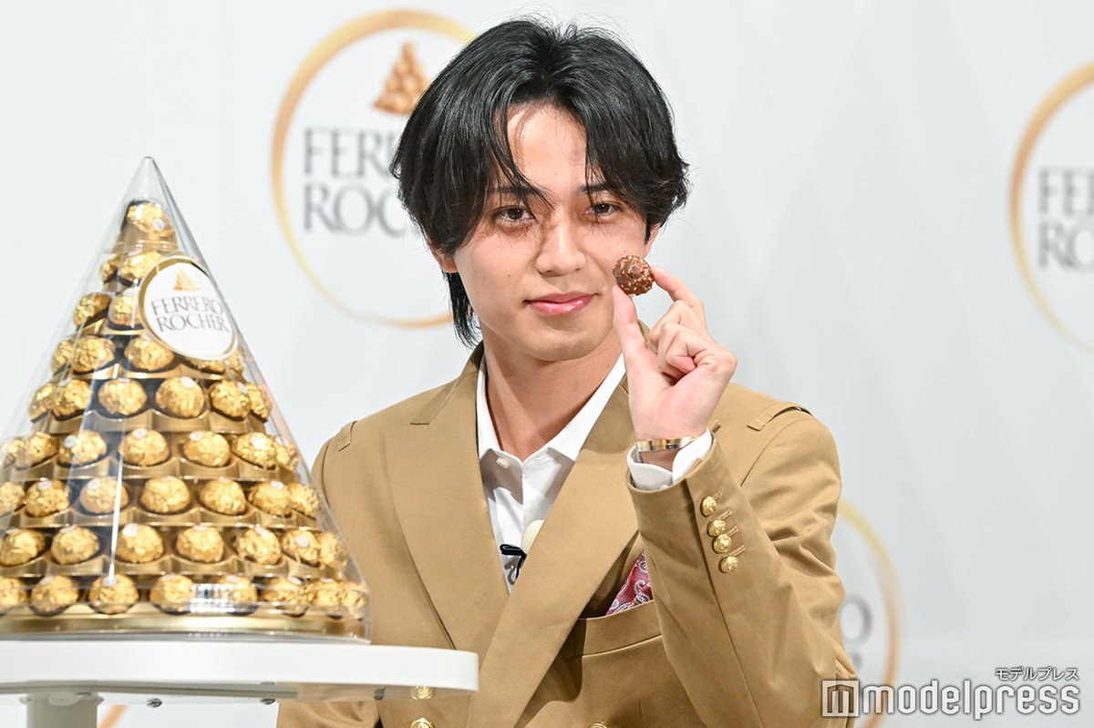 写真📸】永瀬廉、チョコ菓子のブランドアンバサダー就任