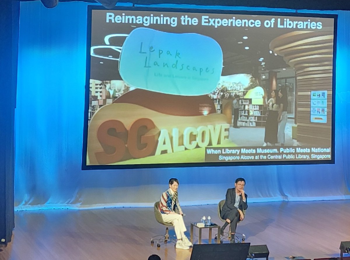 suzanasukovic's tweet image. Why would people come to a physical store? Asking the same about libraries as physical spaces. One answer is merging museum and library space in Singapore #IIFS24