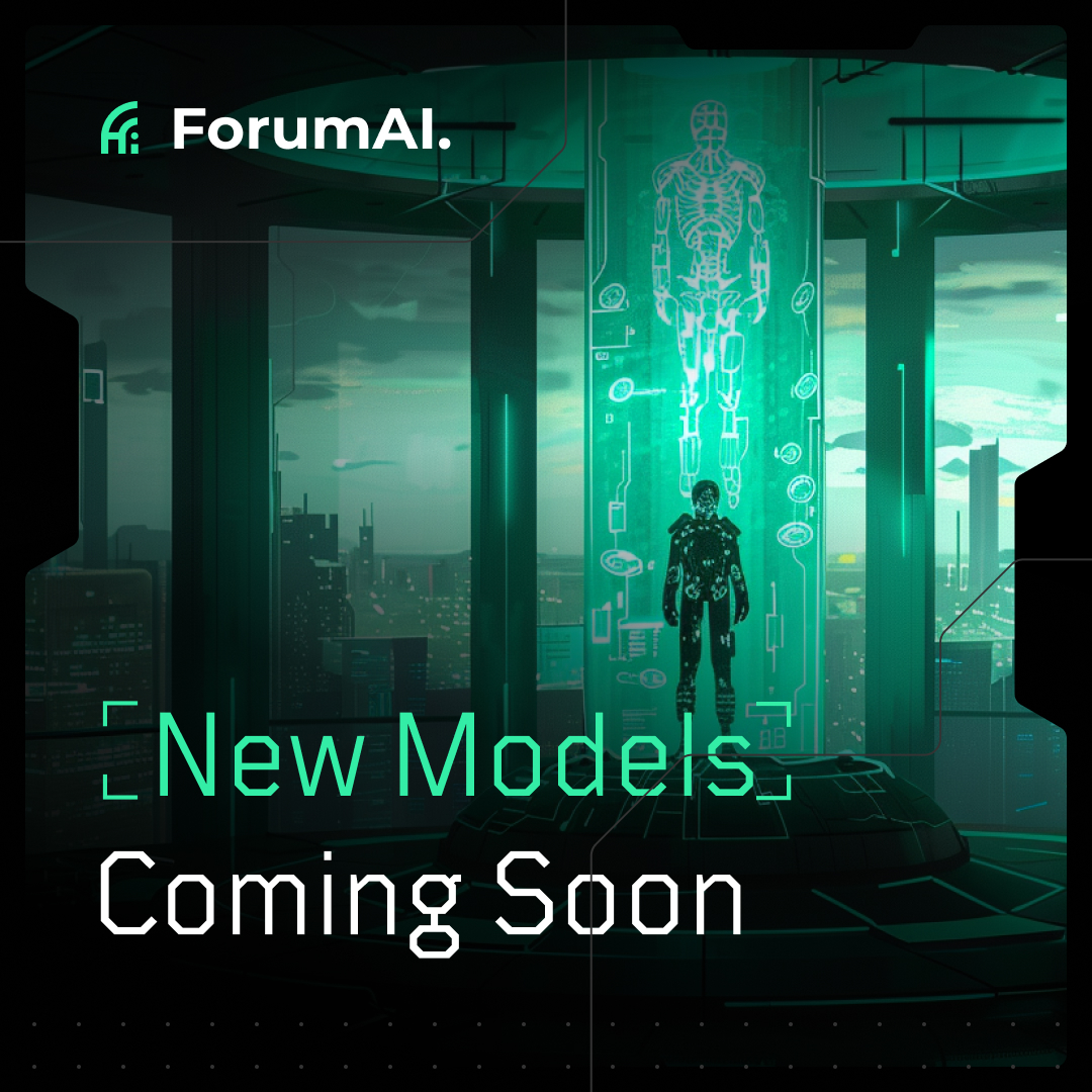 What’s next for ForumChat? Imagine even more AI models, more networks, and more ways to chat! 🚀💬 The future is looking smart.

👉 Chat on Telegram now: t.me/ForumGPTBot