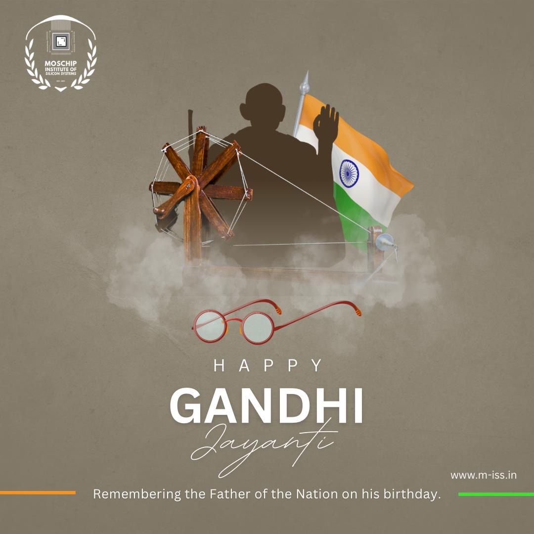 Honouring his contributions to India's Independence and Legacy of non-violence.

#GandhiJayanthi