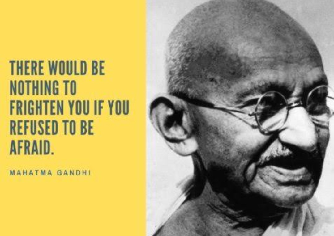 Amruta__'s tweet photo. At a time when the world needs a Mahatma...a believer in the fact that strength doesn't lie in intimidation... and attainment of truth is impossible without fearlessness😊 
 #GandhiLegacy 
#GandhiJayanti2024 https://t.co/gxa1nzybon