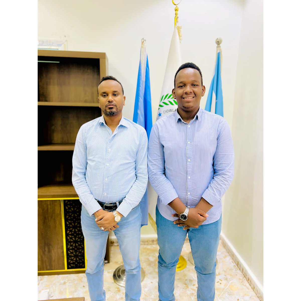 BIDOADEAF's tweet image. met with Baidoa District Governor &amp;amp; Mayor @Abdullahiwatiin We discussed the education needs of our Deaf youth and how to improve their support He spoke well and promised to support our efforts He is someone who deserves to be respected for his commitment  people with disabilities