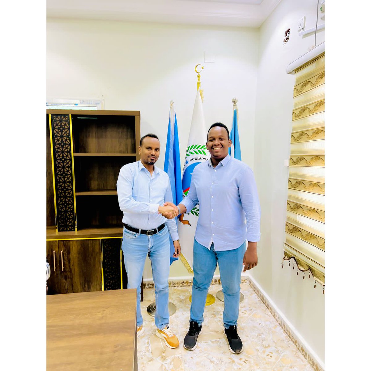 BIDOADEAF's tweet image. met with Baidoa District Governor &amp;amp; Mayor @Abdullahiwatiin We discussed the education needs of our Deaf youth and how to improve their support He spoke well and promised to support our efforts He is someone who deserves to be respected for his commitment  people with disabilities