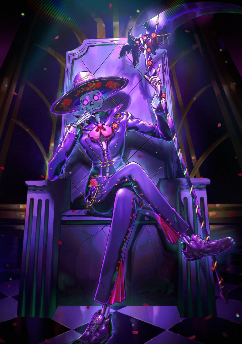 AmarathX_Stream's tweet photo. @MuseMallow The One and Only Charro Skeleton makes an Appearance 🌹
Thank you for the opportunity.
And yes, for the Monster "Appreciaters" I do have art of it, yes it glows🌹
#AmaArt
#AmaXXX (Caution) https://t.co/en74RWEzuo