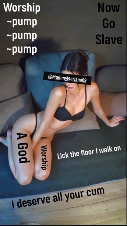 AnotherFeetLove's tweet photo. I Love @MommyMariana69, she is the goddess that controls me and own me, and I Want to be More and More addicted to her. I Don't Care if Im pathetic or gross, I only want her pleasure nnnngggghhhh
#hideit #smoll #usless #mommy #loser https://t.co/hrTDn0wBHI