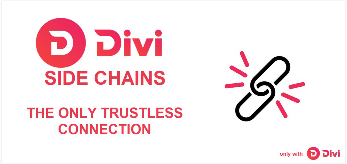 DiviProject's tweet image. ⭐️#Interconnected⭐️

🌀 Divi Side Chains enable #permissionless connectivity between layer 1 blockchains, allowing for the transfer of assets and data across multiple networks without the need for intermediaries. 

🔎 visit diviproject.org to learn more
