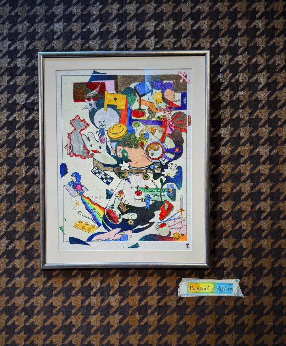 TheOmakaseShow (@theomakaseshow) on Twitter photo GM๐ โPursuit of Happinessโ is a unique 1/1 phygital artwork by <a href="/kolahonn/">๐ธ๐ผ๐น๐ฎ๐ต๐ผ๐ป เฟ</a> . This vibrant artwork examines the balance between good & bad through rich symbolic imagery and itโs now available at USD1,500 /0.65ETH.
Find out more at the link below๏ฟผ โฌ๏ธ GM๐ โPursuit of Happinessโ is a unique 1/1 phygital artwork by <a href="/kolahonn/">๐ธ๐ผ๐น๐ฎ๐ต๐ผ๐ป เฟ</a> . This vibrant artwork examines the balance between good & bad through rich symbolic imagery and itโs now available at USD1,500 /0.65ETH.
Find out more at the link below๏ฟผ โฌ๏ธ