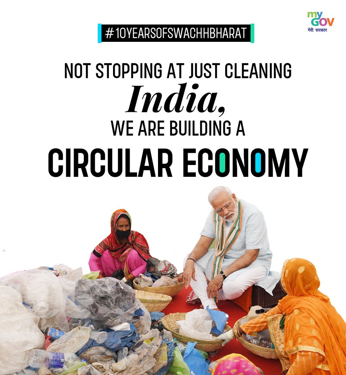 #10YearsOfSwachhBharat