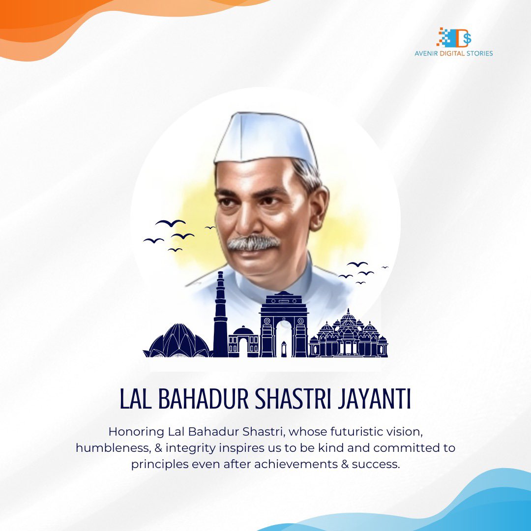 ads_learning's tweet photo. Drawing #inspiration from two great leaders, #Mahatma #Gandhi and Lal Bahadur #Shastri, we aim to embody their values in every step of our #professional journey.

Let's strive for #growth with #purpose, #integrity, and #kindness. 

#marketing #business #growth #MarketingAgency https://t.co/Qi4XUVXPpB