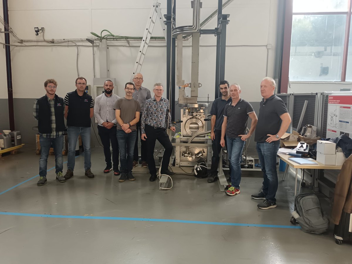 BilbaoEss's tweet photo. The Factory Acceptance Tests of our last in-kind contribution to #TargetSystem of @essneutron the Proton Beam Window, have been successfully conducted at @BilbaoEss facilities. The next step involves preparing it for shipment to @essneutron for installation and on-site testing. https://t.co/aGLZVeNmNl