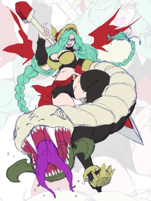 メルヴァモン立ち絵 