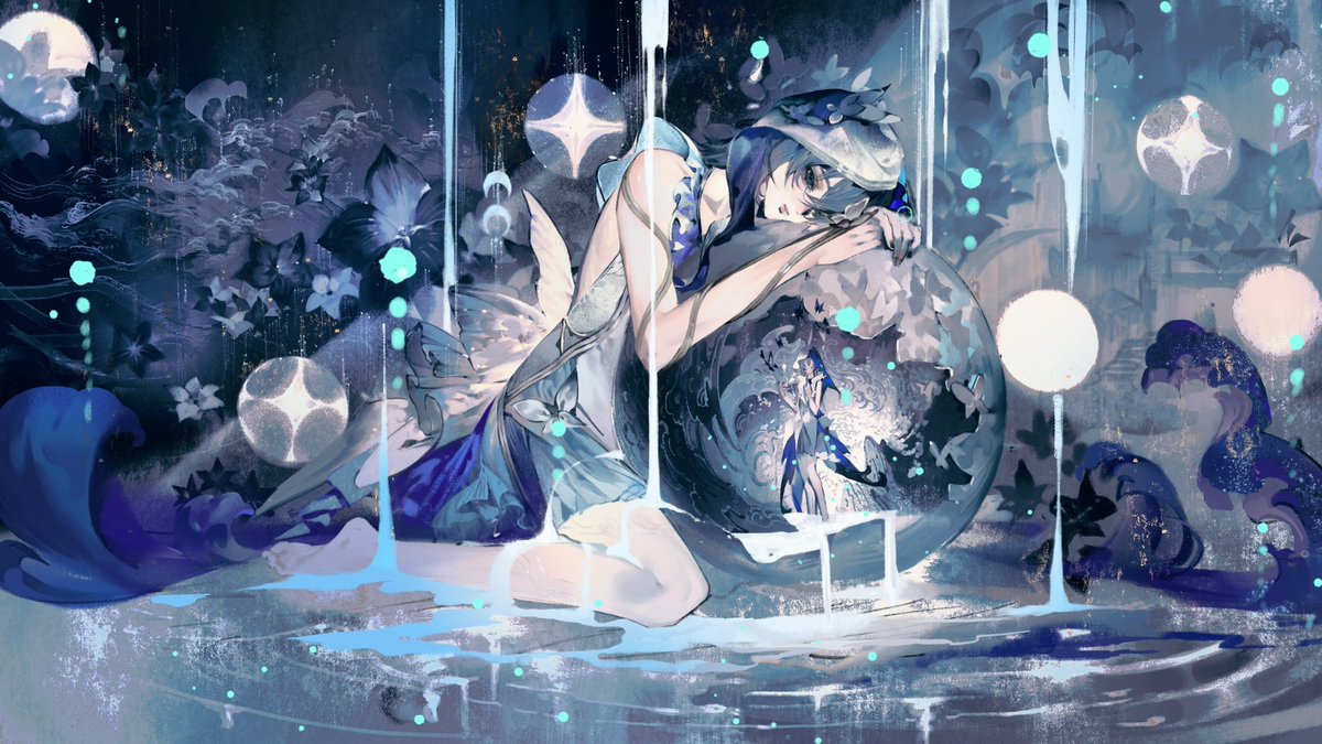 #WutheringWaves #Wuwafanart #Shorekeeper 

“群星之中，闪烁的不止悲鸣，还有人类自己。”