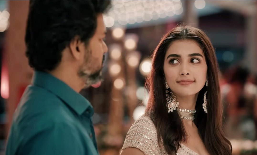 AbeesVJ's tweet photo. This is so special for me, seeing your fav heroine being part of Thalapathy's last Project. Only blessed peoples deserves this. @hegdepooja you are the best &amp; you are blessed forever ⭐❤️ #Thalapathy69 https://t.co/hjDUphSLkC