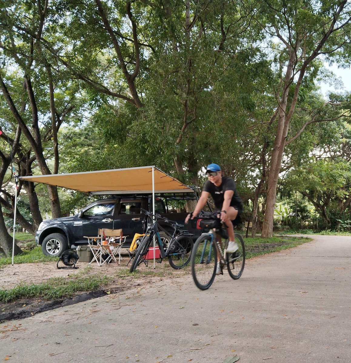 nkbicycle's tweet photo. “ปั่นจักรยานเที่ยวชมวิว ออกกำลังกายแล้วพักผ่อนในวันสบายๆ 🚴‍♂️☀️” https://t.co/8grW2WCxtP