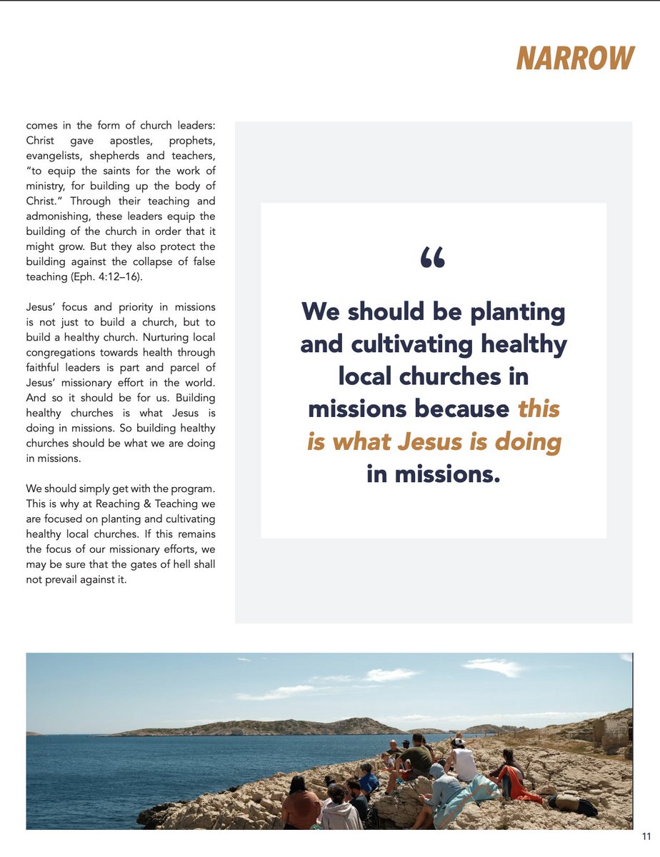 Excited for the opportunity to write about why the local church ought to be central in missions.

Check out the entire issue below.