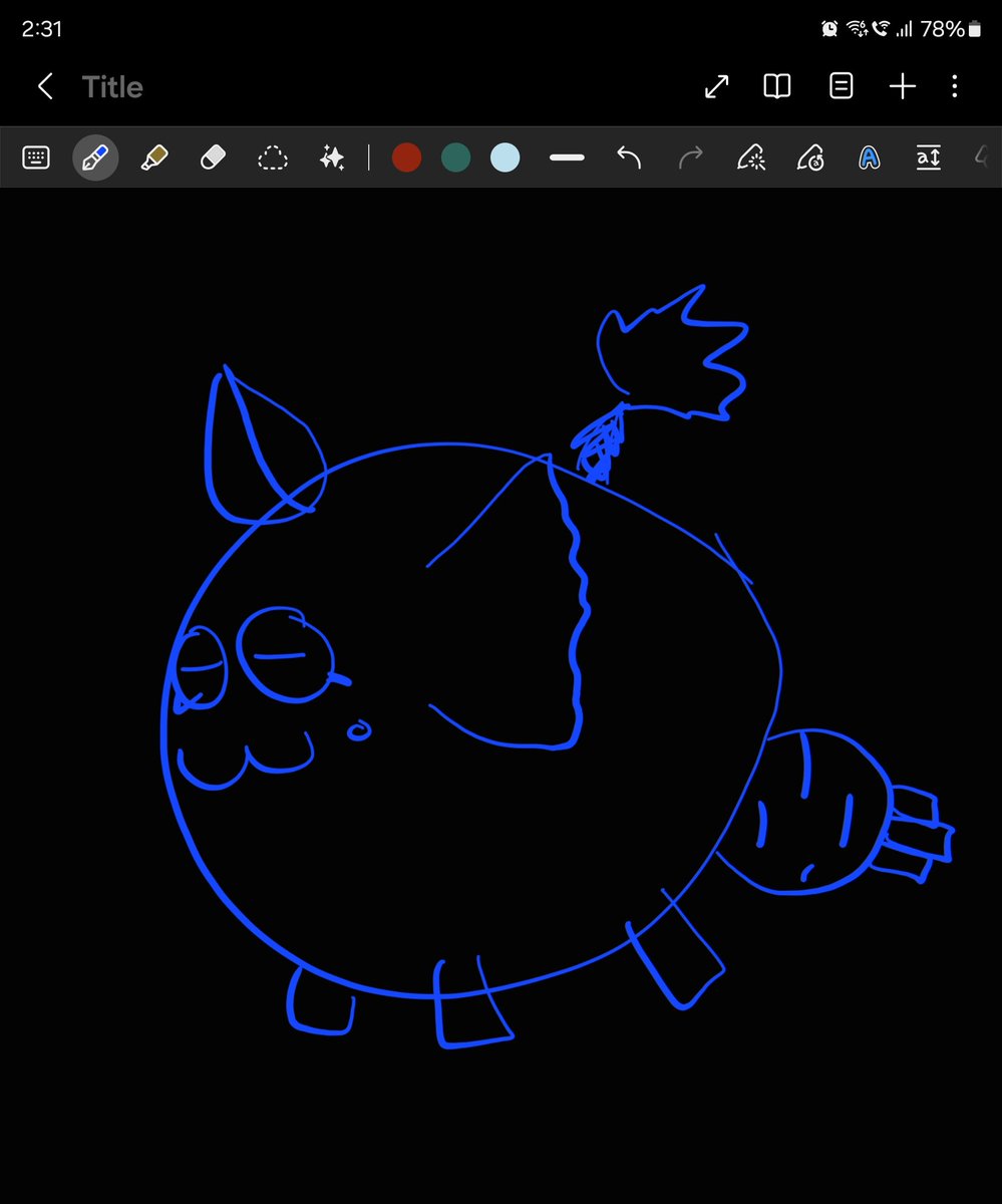 PapaNorren's tweet photo. So I tried Samsung's new AI. Seems like it did ok π«£
#AxieArt @AxieInfinity #SamsungAI #AxieCreator #KindCreator https://t.co/T1LBNQKSz0